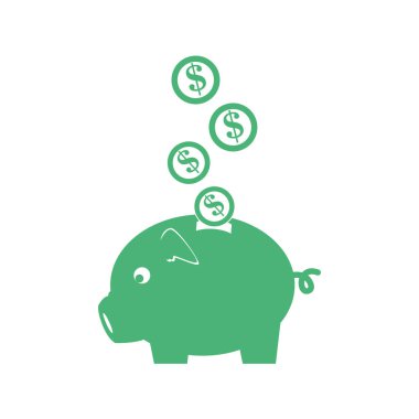 domuz tasarruf para simgesi