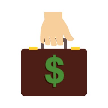 para izole simgesi olan portföy