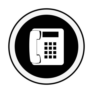 telefon hizmeti düğme simgesi