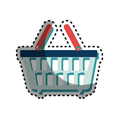sepeti alışveriş ticari simgesi