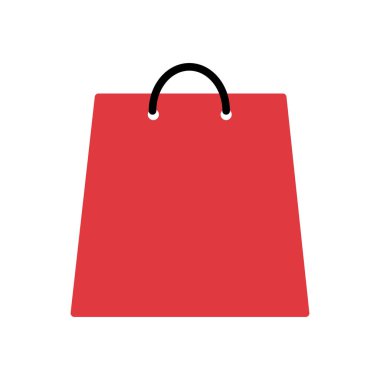 alışveriş çantası izole simgesi