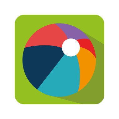 plastik top oyuncak simgesi