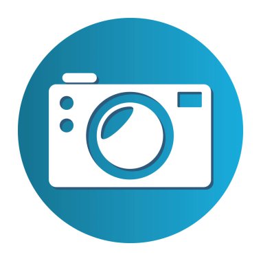 kamera fotoğraf izole simgesi