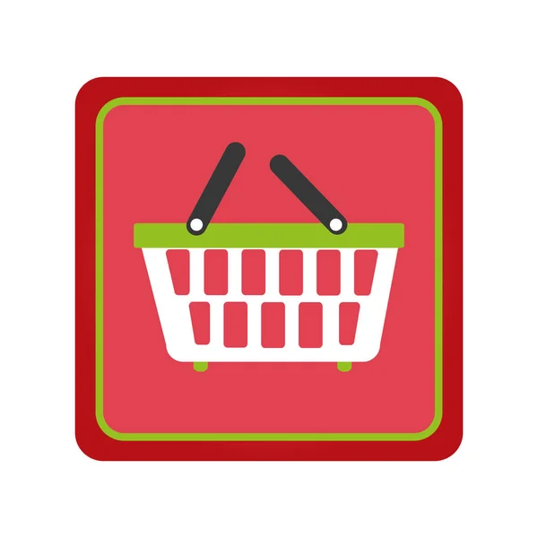 Mand winkelen commerciële pictogram — Stockvector