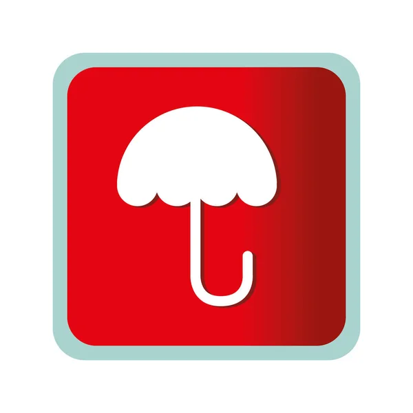 우산 보호 기호 아이콘 — 스톡 벡터