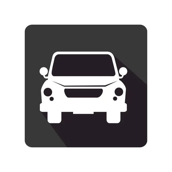 Car vehicle isolated icon — Stock Vector