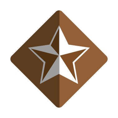 Şerif madalya amblemi simgesi