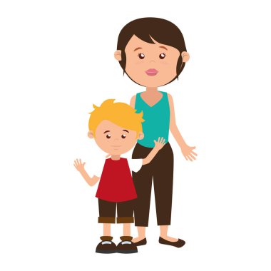 aile üyeleri karakter simgesi