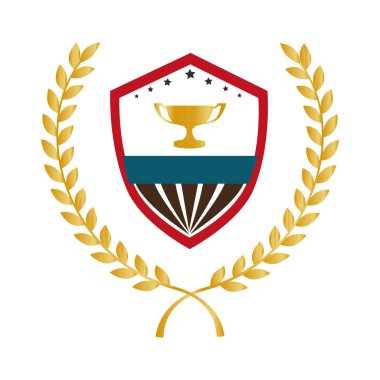 ödül kazanan izole simgesi