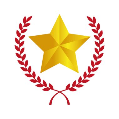 Yıldız Ödülü izole simgesi