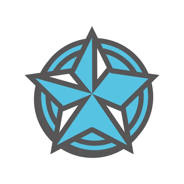 Izolované ikona Star award — Stockový vektor