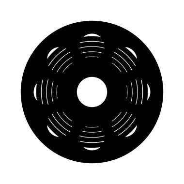 Makara teyp kayıt izole simgesi