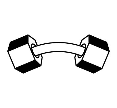 ağırlık kaldırma ekipmanları simgesi