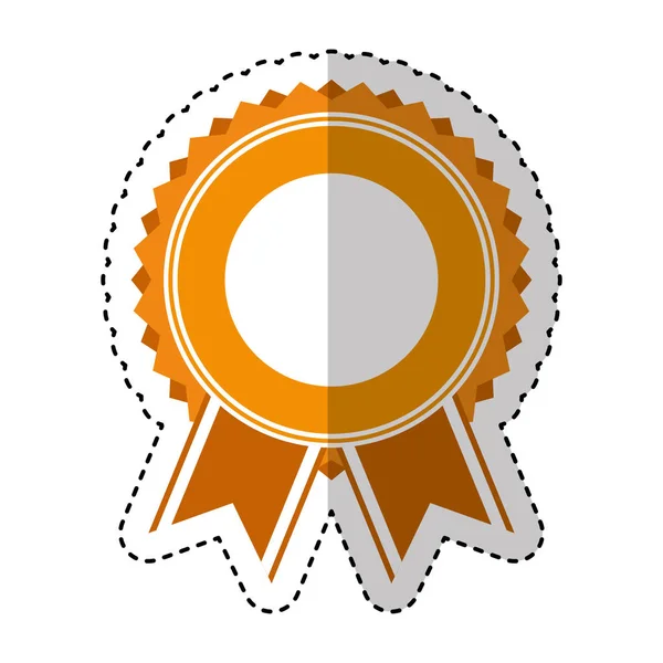 Medal price award icon — Stock Vector