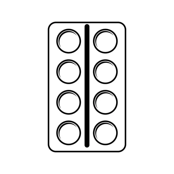 Farben Palette isoliertes Symbol — Stockvektor