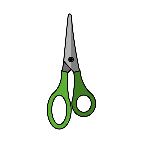 Scissors school supply isolated icon Royalty Free Vector