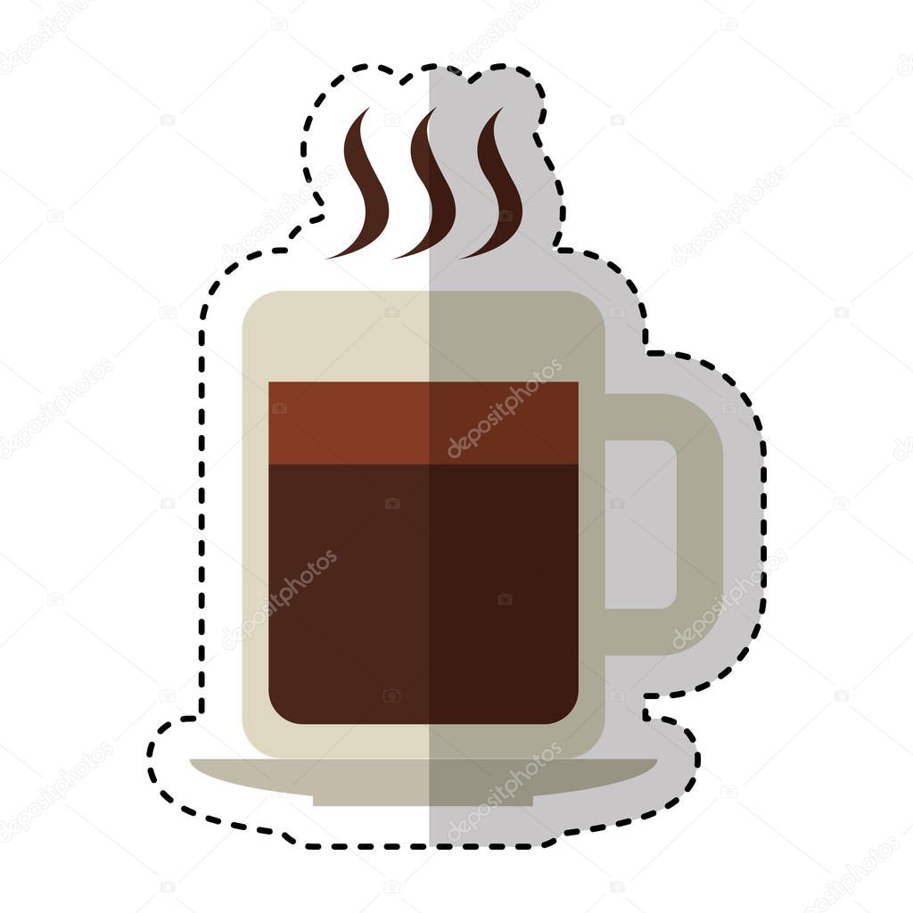 coffee cup drink isolated icon