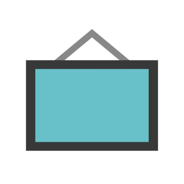 Yönetim Kurulu asılı izole simgesi