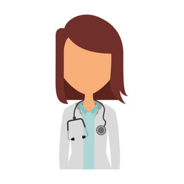 profesyonel doktor avatar karakter