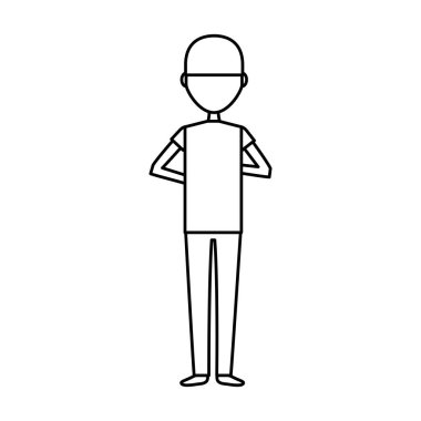 profesyonel cerrah avatar karakter