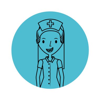 sevimli hemşire avatar karakter
