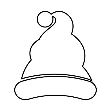 Noel Baba şapka simgesi