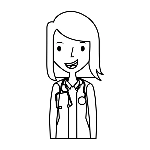 Médico profissional caráter avatar —  Vetores de Stock