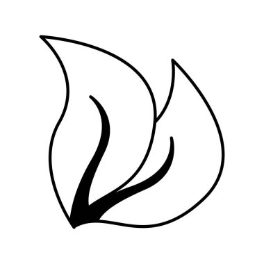 bitki doğal simgesi yapraklar