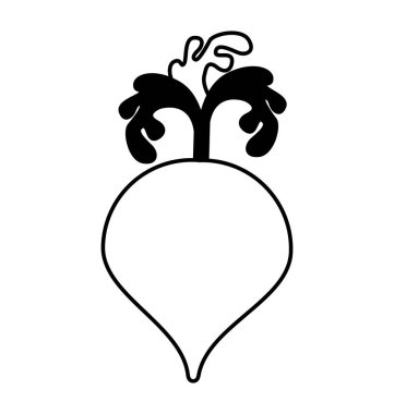 Soğan taze sebze izole ikonu