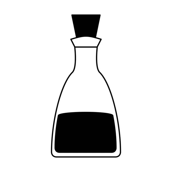 Bottiglia di olio prodotto spa — Vettoriale Stock