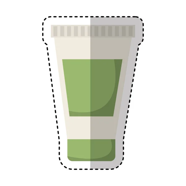 Bouteille de crème produit spa — Image vectorielle