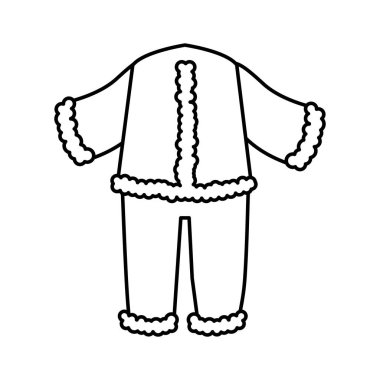 tipik kış kostüm simgesi