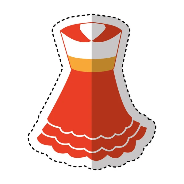 Icône typique de costume espagnol — Image vectorielle