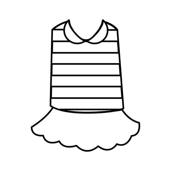 Icône typique du costume français — Image vectorielle