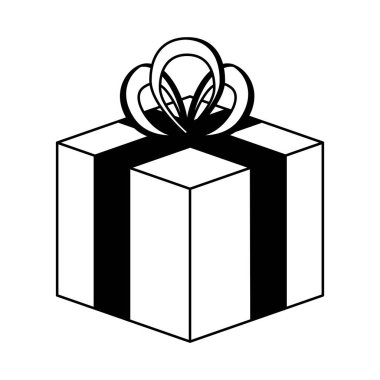 hediye hediye izole simgesi