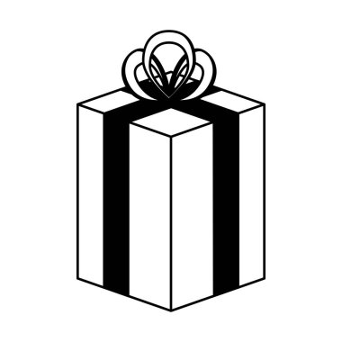 hediye hediye izole simgesi