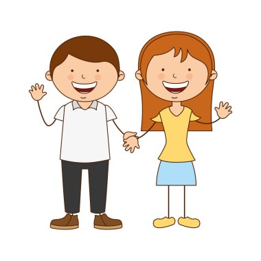 mutlu aile üyeleri simgesi