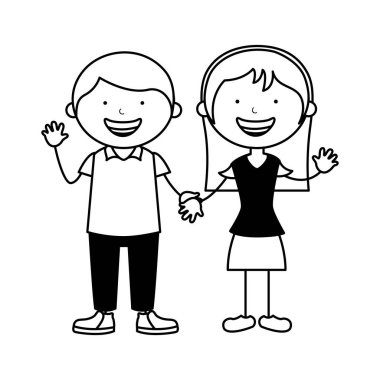 mutlu aile üyeleri simgesi