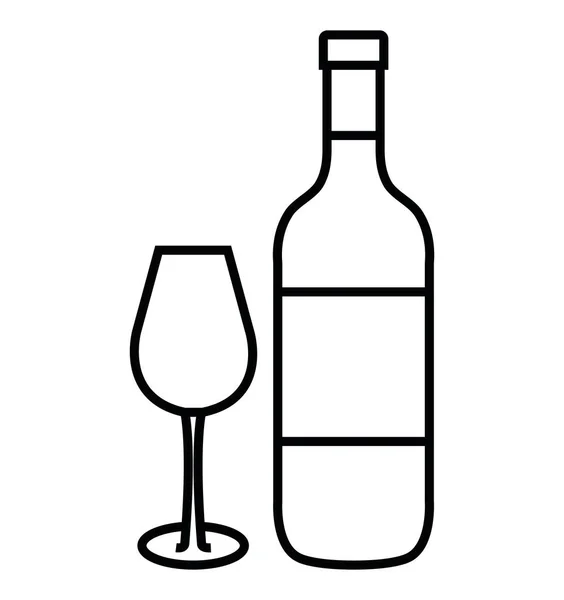 Najlepsze wina butelka ikona — Wektor stockowy