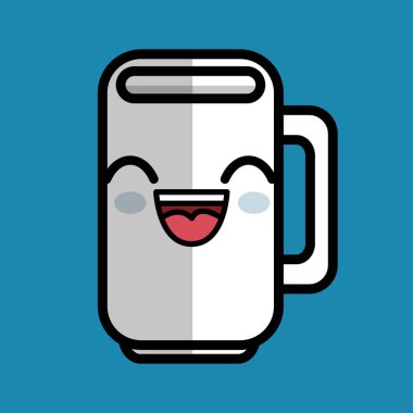 fincan kahve karakter simgesi