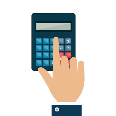 hesap makinesi matematik izole simgesi