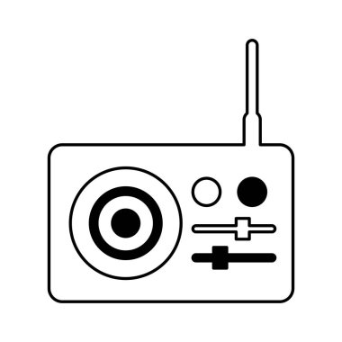 radyo ses aygıtı simgesini