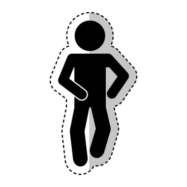 şekil insan siluet çalıştıran