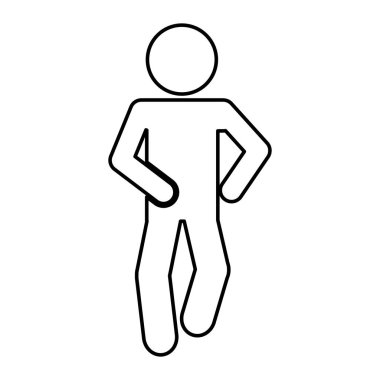 şekil insan siluet çalıştıran