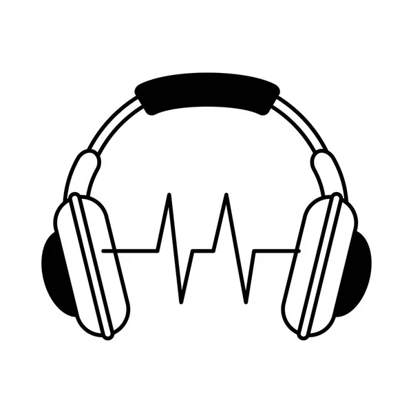 Headset audio device icon Royalty Free Stock Illustrations