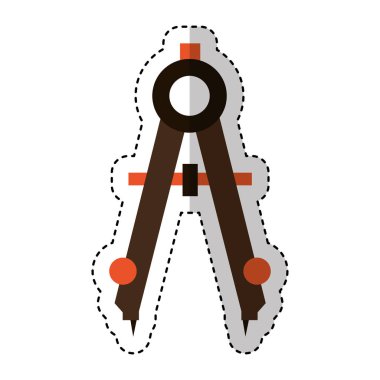 Pusula inşaat aracı simgesini
