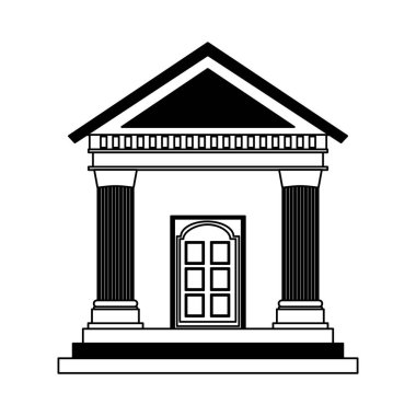 Bina Roma sütunları simgesi