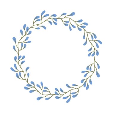 Dekoratif çiçek taç simgesi