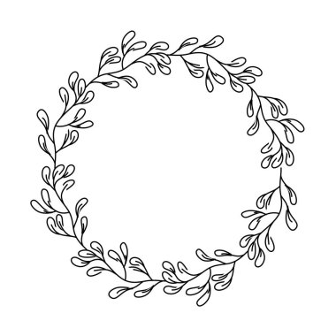 Dekoratif çiçek taç simgesi