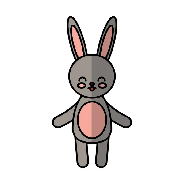 Icône de personnage de lapin mignon — Image vectorielle